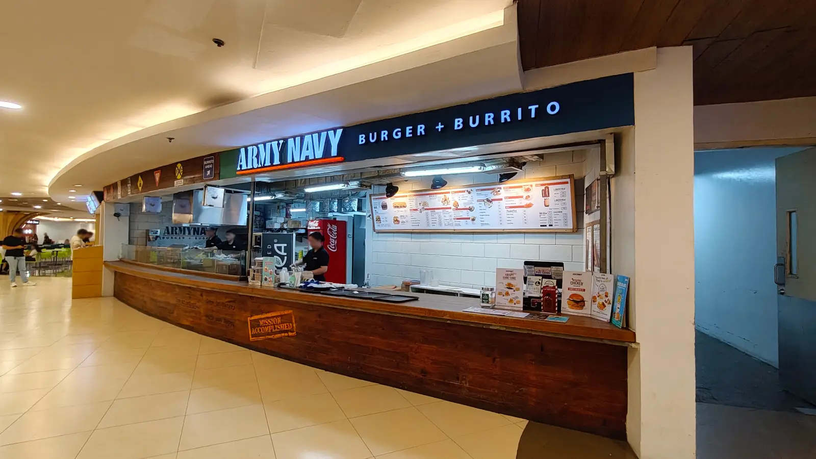 ARMY NAVY BURGER & BURRITO in TriNoma
